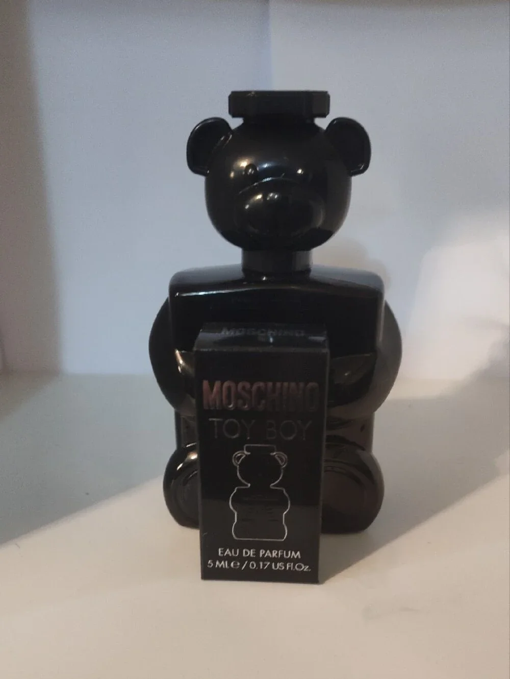 Moschino Black Toy Boy Bear Bottle with Box
